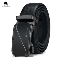 Caxa automatic buckle camel black belt man alloy joker male money adults №