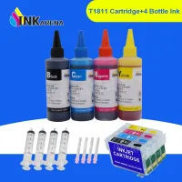 หมึกพิมพ์400มล. หมึกพิมพ์18xl T1811 T1801หมึกปริ้นเตอร์ตลับหมึกสำหรับ Epson หมึกพิมพ์สำหรับ Xp-30ในบ้าน Xp-102 Xp-202 Xp-205 Xp-305 Xp-302