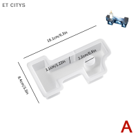 ET CITYS เชิงเทียนดิจิตอลทรงเรขาคณิตแม่พิมพ์ซิลิโคนอีพ็อกซี่เรซินรูปทรงเรขาคณิต1-2-3-4ตัวเลขอาหรับตัวยึดเทียนยิปซั่ม