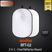 Godox Reflector RFT-02 2in1 - Oval Reflecter วงรี 2 in 1 - 60*90 , 90*120 , 100*150 cm.