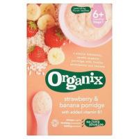 (แพ็ค 2) Organix Strawberry &amp; Banana Porridge 120g