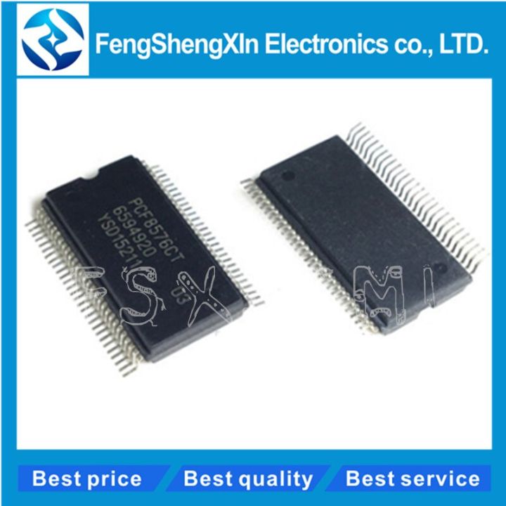 10pcs/lot PCF8576 PCF8576T PCF8576CT SSOP-56 Universal LCD driver for low multiplex rates  IC