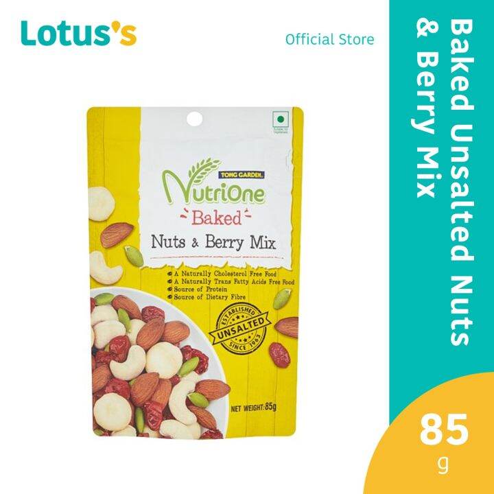 Tong Garden NutriOne Baked Unsalted Nuts & Berry Mix 85g Lazada