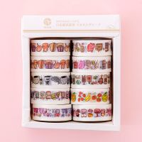 10ชิ้น/ล็อต Kawaii Cat Masking Washi เทปชุด Washeitape น่ารักตกแต่งเทปกาว Scrapbooking สติกเกอร์เครื่องเขียนญี่ปุ่น