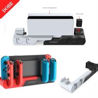 Controller Charging Dock Station for Nintendo Switch Console 4 Joycons Charger Display Stand Led with 2 Game Cartridges Slots