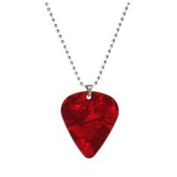 สำหรับ Creative Guitar Pick สร้อยคอจี้เรขาคณิตสำหรับสามเหลี่ยม Charm สร้อยคอ Choker Clavicle Chain เครื่องประดับผู้หญิง Men