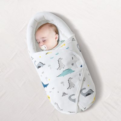 Newborn Baby Sleeping Bag Ultra-Soft Winter Thick Blanket Pure Cotton Cocoon Infant Boys Girls Clothes Nursery Wrap Swaddle 0-6M