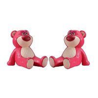 2Pcs/Set Cartoon Strawberry Bear Cell Phone Bracket Violence Bear Cell Phone Frame Laosu Bear Lazy Tablet Bracket