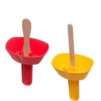 、’】【‘ Anti-Drip Tray Popsicle Protectors Portable Double Ice Cream Bracket Drip Proof Popsicle Holder Anti-Flow Ice Pop Guard