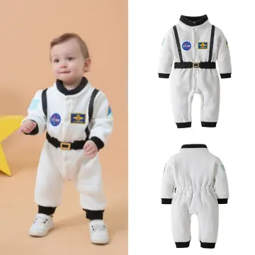 Buy Fancy Agents Space Pilot Suit with Helmet for Childs on Role Play,  Birthday Party, School Annual Function, Halloween and any Special Occasion  (2-4 Years)(White)(Metal) Online at Low Prices in India -