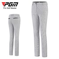 PGM KUZ118 Golf Women Pants Sports Winter Trousers Ladies Plaid Wear Long Slim Elastic Sweatpants Female Autumn Warm Clothing