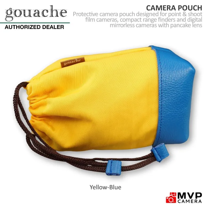 GOUACHE Vintage Camera Pouch for Compact Point Shoot Rangefinder Made
