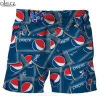 Hot Carbonated Drinks Pepsi Cola 3D Print Man Woman Casual Style Shorts