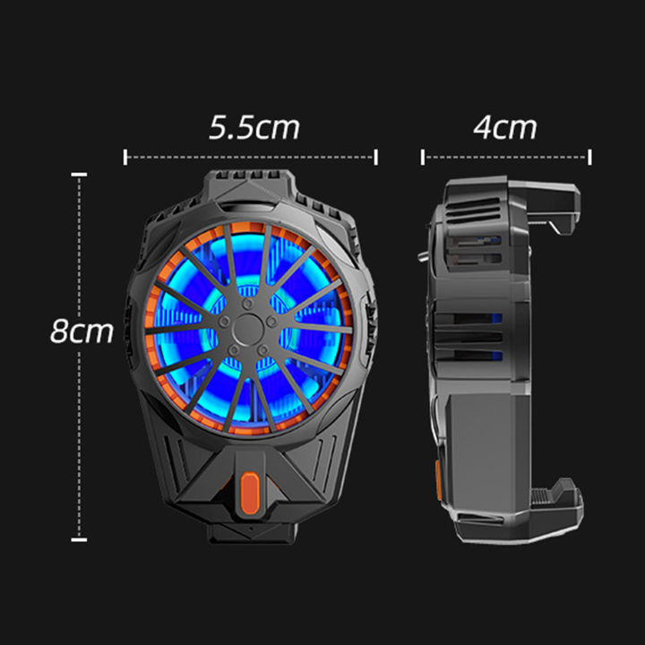 ที่เก็บข้อมูลขนาดใหญ่อุปกรณ์ทำความเย็นโทรศัพท์มือถือโทรศัพท์มือถืออุปกรณ์ระบายความร้อนหม้อน้ำโทรศัพท์-x57พัดลมเทอร์โบสำหรับการกระจายความร้อนที่มีประสิทธิภาพการระบายความร้อนแบบปรับได้3เกียร์อุปกรณ์เสริ
