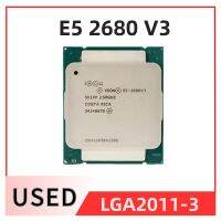 E5 2680 V3ประมวลผล Sr1xp 2.5Ghz 12 Core 30Mb เต้ารับแอลจีเอ2011 3 Cpu E5 2680v3