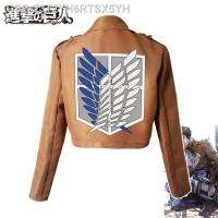 ☈✈บนอะนิเมะเพ้อฝัน Jaqueta Manto Shingeki Kyojin Ataque A Los Roupas De