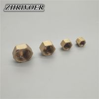 1/8 quot; 1/4 quot; 3/8 quot; 1/2 quot; 1 quot; BSP Male Thread Brass Pipe External Hex Head Brass End Cap Plug Fitting Coupler Connector Adapter Copper