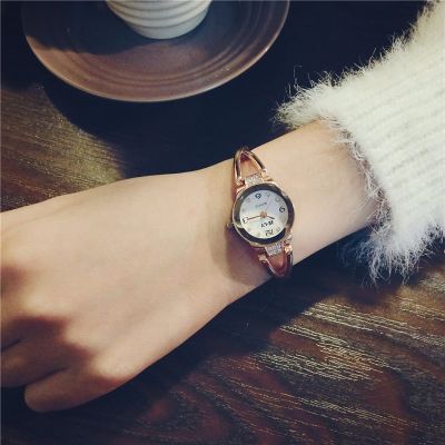 【Hot Sale】 girl student Korean version simple decorative bracelet fashion fresh dial temperament watch tide