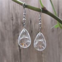 【YF】▥■  Earrings Earring Wholesale Transparent Glass Boho Jewelry