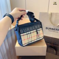 Burberryเรียกระเป๋าผู้ชาย,กระเป๋ากระเป๋าสะพายไหล่ขนาดเล็กลายสก๊อตกระเป๋าสะพานข้างกระเป๋าสะพายสำหรับผู้หญิงและสไตล์บุรุษอังกฤษชั้นบนสุดพร้อมกล่องกระเป๋าผู้หญิงกระเป๋าผู้ชาย