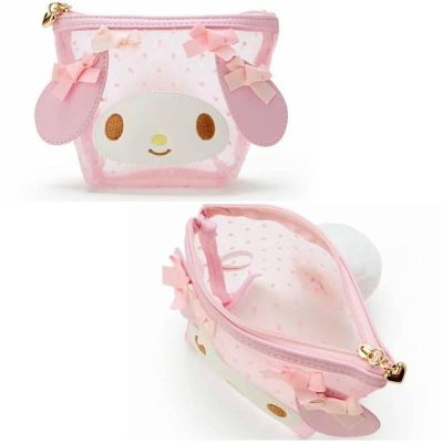 กระเป๋าถือใส่เหรียญ My Melody และ Kuromi งานป้าย Sanrio ขนาด 11*12*5 cm.