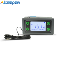 Aideepen รีโมทเทอร์มอสแตตควบคุมอุณหภูมิดิจิทัล Wi-Fi ST30ตัวควบคุมอุณหภูมิ DC6-30V พร้อมเซ็นเซอร์ NTC กันน้ำ