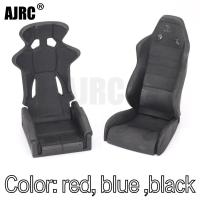 สีดำสีแดงสีน้ำเงินจำลอง Driver S Seat,เหมาะสำหรับ1:10 RC Tracked Axial SCX10 90046 WRAITH RR10 TRX4 TRX6 D90 D110