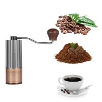 Portable Manual Coffee Grinder Conical Coffe Bean Mill Adjustable Coarseness for Espresso Home Traveling Camping