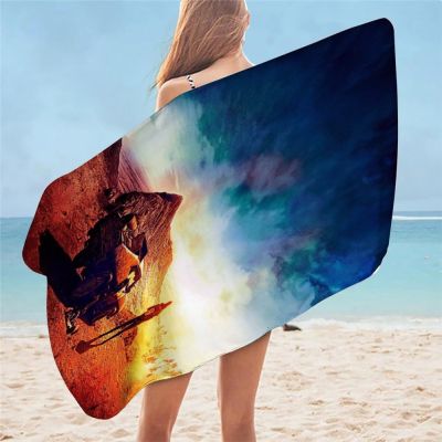 【cw】 mad max Beach Soft Dry Rectangle Shaped Pool Gym Blanket