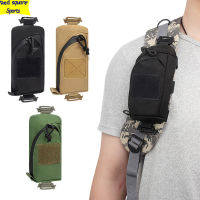 Rs【คลังสินค้าพร้อม】Tactical Molle Pouch Shoulder Strap Pack 900d Oxford Cloth EDC Tool Bag Hunting Accessory Pouch For Outdoor Sports