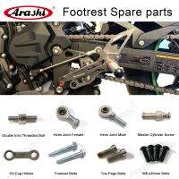 Arashi Spare Part Adjustable Rearsets Replacement Screw Bolts Bracket Adjuster Holder Switch Motorcycle Footrest Foot Pegs