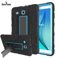 For Samsung Galaxy Tab E 9.6 inch T560 T561 Case Kids Safe PC Silicon Hybrid Anti-fall Shockproof Stand Tablet Cover Cases Covers