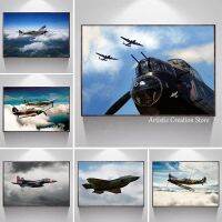 Sumanssa ที่สวยงาม F35B B17 Fighter Jet Canvas Art - Modern Aircraft Wall Decor สำหรับห้องนั่งเล่น &amp; Home - Perfect Gift