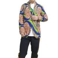 ZZOOI Only One African Fashion Print Mens Blazers Low Price Treatment Occasion Suit Jackets Ankara Patterns Male Wedding Wear