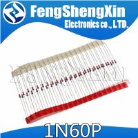 100pcs/lot 1N60 1N60P Schottky Germanium Diode TV Radio FM Detection DO-35 WATTY Electronics