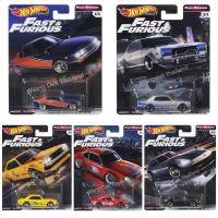 โมเดลรถเหล็ก Hot wheels Collection Fast and Furious ชุดล้อยาง 5 คัน