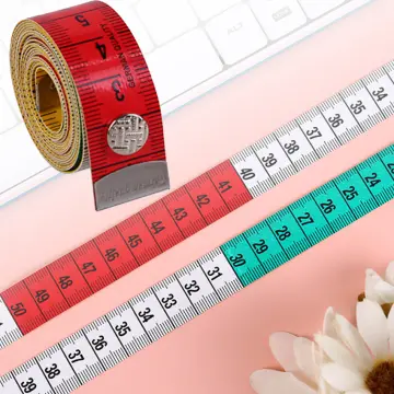 HangQiao Soft Measuring Tape Tailor Tape Body Measuring Ruler Sewing Tool  with Snap Fasteners Tailor Tape Measuring Tape Sewing Tool