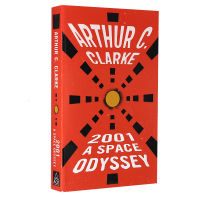 2001 Space Odyssey English Original 2001 A Space Odyssey Arthur C Clarke Arthur C Clarkeนิยายวิทยาศาสตร์Kubrickภาพยนตร์ต้นฉบับปกอ่อน