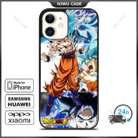Son Goku Dragon Ball Super Phone Case for iPhone 14 Pro Max / iPhone 13 Pro Max / iPhone 12 Pro Max / XS Max / Samsung Galaxy Note 10 Plus / S22 Ultra / S21 Plus Anti-fall Protective Case Cover