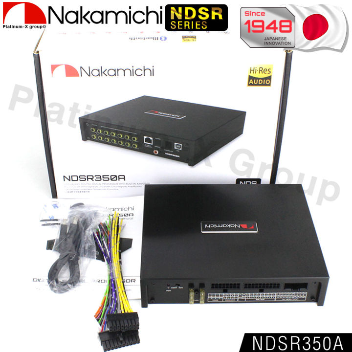 nakamichi-dsp-amplifier-ndsr350a-31band-bluetooth-optical-usb-input6-ch-output12-ch-hi-res-amp-power-เครื่องเสียงรถยนต์-แอมป์ขยายเสียง-digital