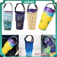 OKDEALS Fashion Eco-Friendly Carrier Portable Tumbler Cup Pouch Beverage Bag Mug Holder Water Bottle Bag Cup Sleeve