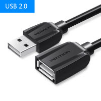 Vention รหัสสายเคเบิล3.0 USB2.0สายพ่วงตัวผู้กับตัวเมียสำหรับคอมพิวเตอร์เพื่อป้องกันพอร์ต USB ตัวขยายสายเคเบิล5ม. 3ม. 2ม.