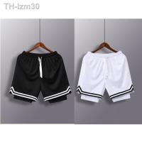 Summer vacation two basketball shorts fashion sports leisure running training pants double 5 minutes of