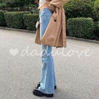 COD DaDulove New Korean Version of Light-colored High-waisted Jeans Womens 2023 Spring and Summer Elastic All-match Pants