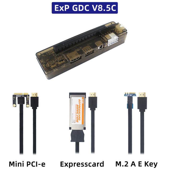 EXP GDC External Laptop Video Card Dock Notebook to Graphics Card Adapter  Mini PCI-E NGFF M.2 A E Key Expresscard Interface Lazada
