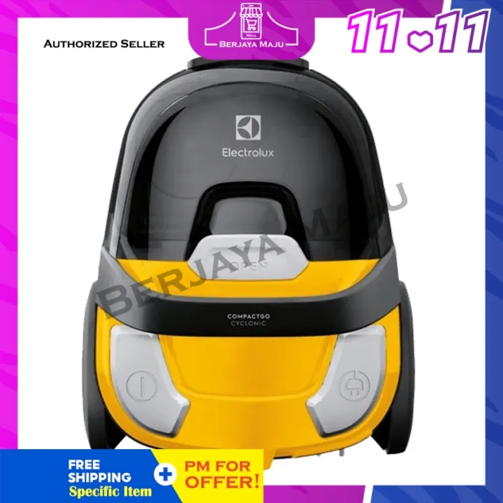 Electrolux Bagless DustPro Nozzle Vacuum Cleaner Z1230 (1500W) Lazada