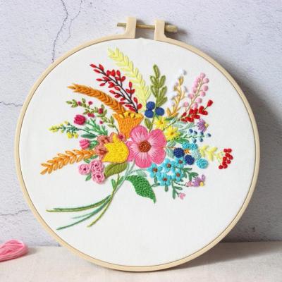 [COD] Original Bouquet European Hand Embroidery Material Manufacturer Cross-border Wholesale