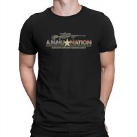 Kaus Ammu Nation Pria Kaus Grand Theft Auto Adventurevideo Game 100% Katun Atasan Kaus Kerah O Lengan Pendek Lucu S-4XL-5XL-6XL