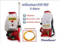 เครื่องพ่นยาสะพายหลัง 767 ยี่ห้อ FST รุ่น คาร์บูลูกลอย ทองเหลือง ขนาด 25 ลิตร (01-0081)