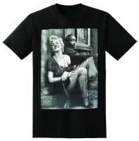 Tupac Marilyn Monroe คู่เสื้อ T HIPHOP ตำนาน